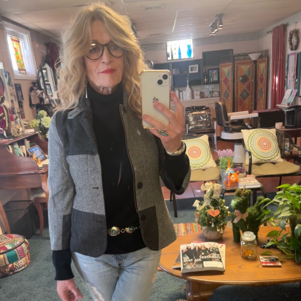 Dolce Gabbana Junior blazer, D&G wool jacket, Dolce and Gabbana patchwork - Picture 2 of 13